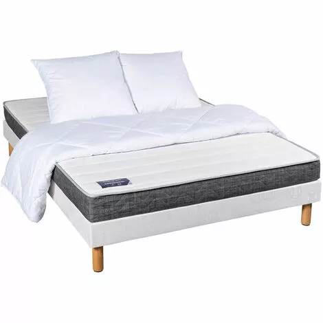 TERRE DE NUIT Matelas 100% Latex Abondance 90x190 - Blanc 4 TERRE DE NUIT Matelas 100% Latex Abondance 90x190 - Blanc – Image 4