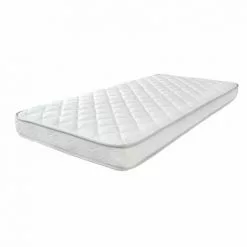 TERRE DE NUIT Matelas Enfant à Ressorts épaisseur 13 Cm BASSO 90x200 - Blanc