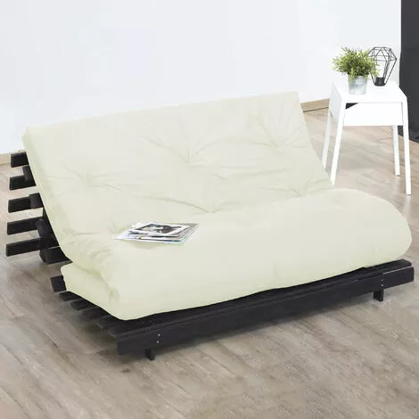 TERRE DE NUIT Matelas Futon écru Coeur En Latex 140x200 - Ecru 4 TERRE DE NUIT Matelas Futon écru Coeur En Latex 140x200 - Ecru – Image 4