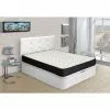 BEZEN Matelas à Mémoire De Forme 21 Cm - Eco-Nature 90x180 - Beige Et Marron