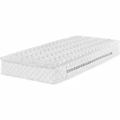 BELIANI Matelas En Mousse Blanc 90x200 - Blanc