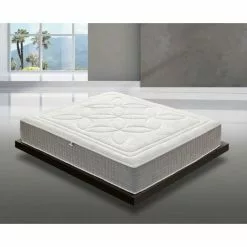 ILOVESLEEP Matelas 80x200 à Mémoire De Forme - AMOVIBLE - Hauteur 29 Cm - Orthopédique - Anatomique - Antibactérien - Anti-acarien - Élastique Et Indéformable - 100% Made In Italy