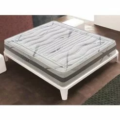 ILOVESLEEP Matelas 180x200 à Mémoire De Forme - Avec Zones Différenciées - Orthopédie - Anatomique - Antibactérien - Anti-acariens - 100% Made In Italy