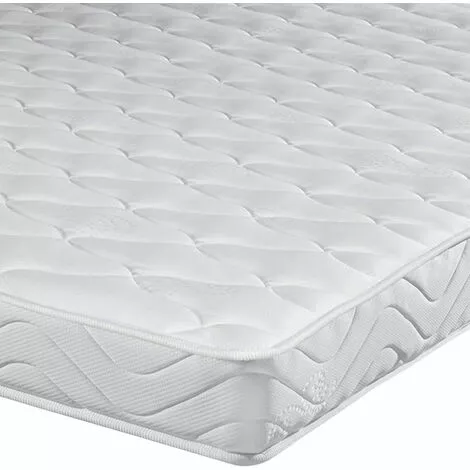 EBAC LITERIE Matelas Marly 120x190 - Mousse - Hauteur 16 Cm - Soutien 3 Zones Confort - Blanc/Ecru/Ivoire 2 EBAC LITERIE Matelas Marly 120x190 - Mousse - Hauteur 16 Cm - Soutien 3 Zones Confort - Blanc/Ecru/Ivoire – Image 2