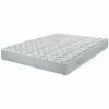 EBAC LITERIE Matelas Maryland 140x190 - Mousse - Hauteur 20 Cm - Soutien 3 Zones Confort - Blanc/Ecru/Ivoire