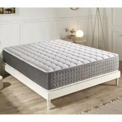 ILOVESLEEP Matelas à Mémoire De Forme - Haut 30 Cm - 11 Zones De Confort -Mémoire De 5 Cm - Orthopédie - 90x200
