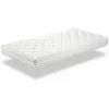 DORMALIT Matelas BEBE CARAMEL 57X117 Epaisseur 11 CM - Noyau En Mousse Perforee Anti Bacterien