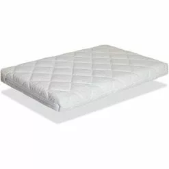 Matelas BEBE Berceau 90x40 Epaisseur 7 CM MINI CARAMEL - Noyau En Mousse Perfore Et Respirant - DORMALIT