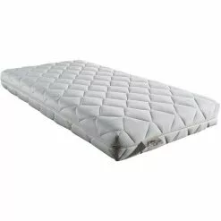 LITERIE JULIEN Bambin Matelas Bébé 60x120 Cm Hauteur +/- 10 Cm - Tissu 170 Gr/m2 - Déhoussable 4 Côtés Housse Lavable - Hyppoallergénique - Anti-acariens - Plusieurs épaisseurs De Mousse