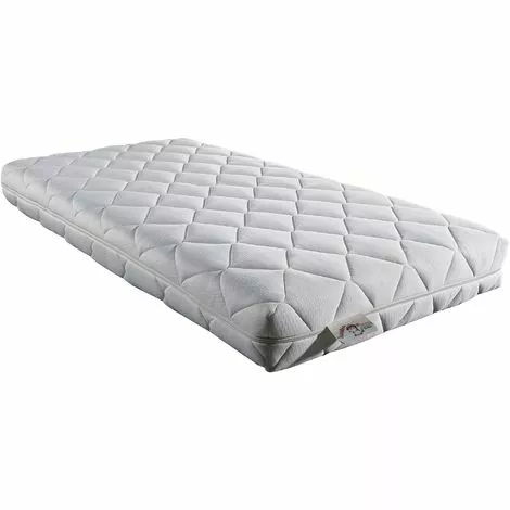 LITERIEJULIEN Bambin Matelas Bébé 70x140 Cm Hauteur +/- 10 Cm - Tissu 170 Gr/m2 - Déhoussable 4 Côtés Housse Lavable - Hyppoallergénique - Anti-acariens - Plusieurs épaisseurs De Mousse 1 LITERIEJULIEN Bambin Matelas Bébé 70x140 Cm Hauteur +/- 10 Cm - Tissu 170 Gr/m2 - Déhoussable 4 Côtés Housse Lavable - Hyppoallergénique - Anti-acariens - Plusieurs épaisseurs De Mousse