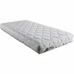 KINGOFDREAMS Bambin Matelas Bébé 60x120 Cm Hauteur +/- 9,5 Cm - Tissu 160 Gr/m2 - Déhoussable 4 Côtés Housse Lavable - Hyppoallergénique - Anti-acariens - Plusieurs épaisseurs De Mousse