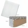 COUPEY Matelas Pour Lit Parc Carré 95x95 11cm - Blanc