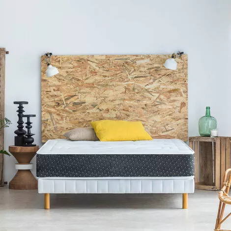 Hypnia - Matelas Hybride-140 X 190 (cm) - Blanc 2 Hypnia - Matelas Hybride-140 X 190 (cm) - Blanc – Image 2