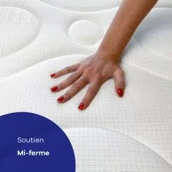 Hypnia - Matelas Hybride-140 X 190 (cm) - Blanc 8 Hypnia - Matelas Hybride-140 X 190 (cm) - Blanc -Matelas Boutique 25966445 4