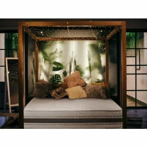 BATFLEX Matelas à Mémoire De Forme + 800 Ressorts 90X190 H25 HYBRID - Mémoire De Forme 50 Kg/m3 + Mousse Ergonomique HD +800 Ressorts Ensachés - 3D Aération -Orthopédique - Hypoallergénique - La Couleur Peut Changer 4 BATFLEX Matelas à Mémoire De Forme + 800 Ressorts 90X190 H25 HYBRID - Mémoire De Forme 50 Kg/m3 + Mousse Ergonomique HD +800 Ressorts Ensachés - 3D Aération -Orthopédique - Hypoallergénique - La Couleur Peut Changer – Image 4