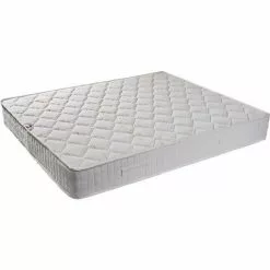 LITERIEJULIEN Matelas Tissu Ignifugé Non Feu 70x190 X 21 Cm + Oreiller Visco - Très Ferme - Noyau Poli Lattex HR Dernière Génération Indéformable - Très Respirant