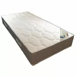LITERIEJULIEN Matelas + Alèse 150x200 X 24 Cm - Très Ferme - Aertech+ 35 Kg/m3 HR Dernière Génération - Très Respirant