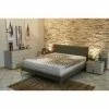 LITERIE JULIEN Matelas - Face Ete + Ame Mousse Poli Lattex Haute Resilience Face Hiver Memoire De Forme 60 Kg/m3 Tissu Soja Naturel 120x190 X 24,5 Cm Luxury Brown - Soutien Ferme + Oreiller Visco + Alese - Dehoussable Housse Lavable - 7 Zones De Confort