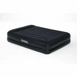 ALICE'S GARDEN Matelas Gonflable 46cm D'épaisseur Avec Pompe électrique Intégrée 2 Places