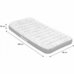 ALICE'S GARDEN Matelas Gonflable Avec Pompe électrique Intégrée 1 Place -Matelas Boutique 27802724 4