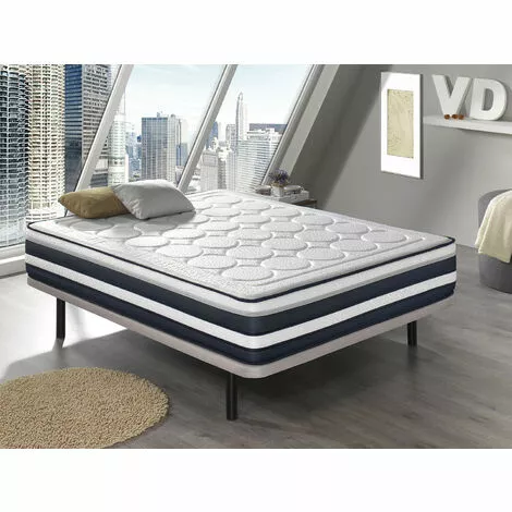 DORMALIT Matelas 90X180 MEMOLATEX Epaisseur 26 CM Renforcement Lombaire En Latex Et Mousse A Memoire De Forme 2 DORMALIT Matelas 90X180 MEMOLATEX Epaisseur 26 CM Renforcement Lombaire En Latex Et Mousse A Memoire De Forme – Image 2