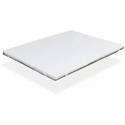 DORMALIT Surmatelas 90x180 BASTILLE Epaisseur 4 Cm - Respirabilite - Adaptabilite
