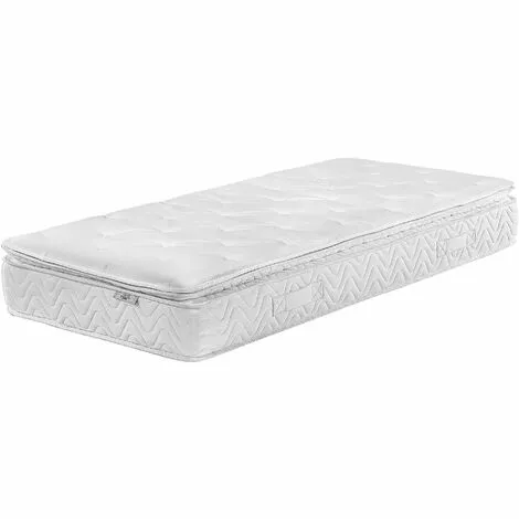 BELIANI Matelas En Tissu Beige 90x200 - Beige 1 BELIANI Matelas En Tissu Beige 90x200 - Beige