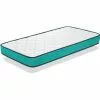 DORMALIT Matelas Bebe DANTE 57X117 Epaisseur 10 CM - Noyau Mousse Perforee Et Anti Bacterien