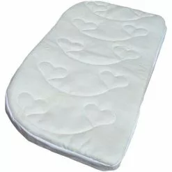 Kuli-Muli 12547 Matelas Bébé Lyocell Sans Coussin D'aération Pour Bébé Maxi