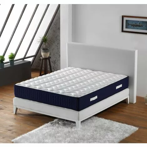 LITERIE JULIEN Matelas Benjamin A Ressorts Ensaches + 3,5 Cm Latex Naturel à 70 % En 75 Kg/m3 + Alese 80x200 Hauteur +/- 30,5 Cm - Accueil Moelleux - Soutien Ferme + Oreiller Visco - 5 Zones De Confort - Hypoallergenique 1 LITERIE JULIEN Matelas Benjamin A Ressorts Ensaches + 3,5 Cm Latex Naturel à 70 % En 75 Kg/m3 + Alese 80x200 Hauteur +/- 30,5 Cm - Accueil Moelleux - Soutien Ferme + Oreiller Visco - 5 Zones De Confort - Hypoallergenique
