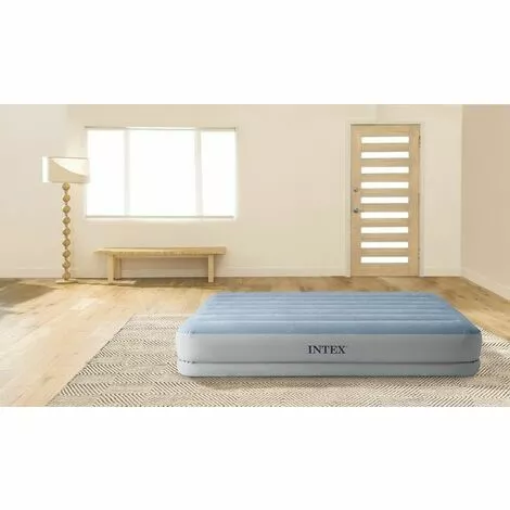 Matelas Gonflable électrique 2 Places Intex Raised Comfort Fiber-Tech 2 Matelas Gonflable électrique 2 Places Intex Raised Comfort Fiber-Tech – Image 2