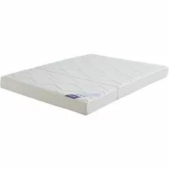 RELAXIMA Matelas Dunlopillo 140 RHODE ISLAND Comprimé Roulé- Banquette BZ 140 X 190