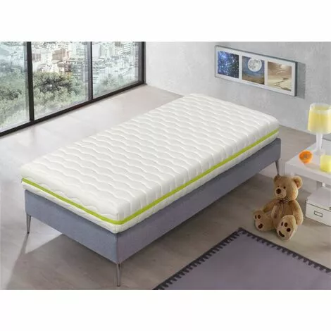 DORMALIT Matelas 80X130 LIT ENFANTS Epaisseur 18 CM NUKA VISCO - Mousse A MEmoire, Antiacarien Et DEhoussable, IdEal Pour Les Lits Gigognes Et Lit Cabane 2 DORMALIT Matelas 80X130 LIT ENFANTS Epaisseur 18 CM NUKA VISCO - Mousse A MEmoire, Antiacarien Et DEhoussable, IdEal Pour Les Lits Gigognes Et Lit Cabane – Image 2