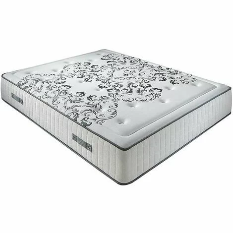 AZNAR Matelas à Ressorts Ensachés Queen 28 Cm Réception Progressive | 90x190cm 1 AZNAR Matelas à Ressorts Ensachés Queen 28 Cm Réception Progressive | 90x190cm
