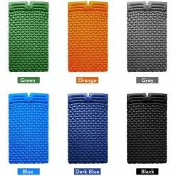 ASUPERMALL Matelas Gonflable Double Avec Oreillers, Matelas Gonflable De Camping, Orange -Matelas Boutique 33447589 3