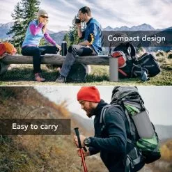 ASUPERMALL Matelas Gonflable Double Avec Oreillers, Matelas Gonflable De Camping, Orange -Matelas Boutique 33447589 4