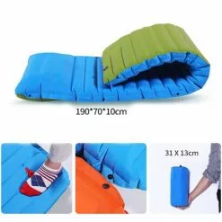 ILoveMilan Lit Gonflable Portable Automatique De Type Pied De Camping En Plein Air Matelas De Camping Gonflable Lit D'air Épaisseur 10 Cm Ergonomique Compact Confortable Tissu Élastique Revêtement Coussin De Couchage Pour Adulte Camping Randonnée Pique-Ni -Matelas Boutique 33543003 4