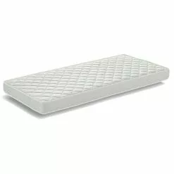 Paris Prix - Matelas Enfant "soft" 90x200cm Blanc