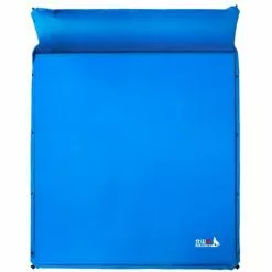 THSINDE Tapis De Pique-nique Gonflable Automatique 2-3 Personnes Camping Camping En Plein Air Pause Déjeuner Lit Rembourré (190 * 158 * 3)