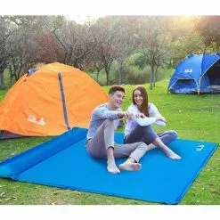 THSINDE Tapis De Pique-nique Gonflable Automatique 2-3 Personnes Camping Camping En Plein Air Pause Déjeuner Lit Rembourré (190 * 158 * 3) -Matelas Boutique 36246098 4