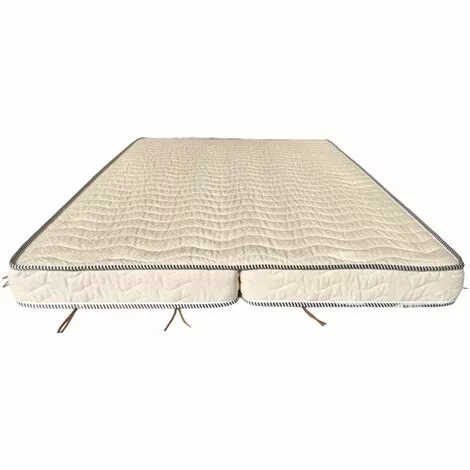 LITERIEJULIEN Matelas Ferme Pour Tous Clic Clac 130x190 X 13 Cm Ressorts Ensaches - Dim Assise 65 Cm - 5 Zones De Confort - Haute Resilience - Hypoallergenique 1 LITERIEJULIEN Matelas Ferme Pour Tous Clic Clac 130x190 X 13 Cm Ressorts Ensaches - Dim Assise 65 Cm - 5 Zones De Confort - Haute Resilience - Hypoallergenique
