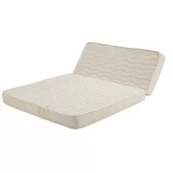 LITERIEJULIEN Matelas Tres Ferme Pour Tous BZ + Alese 120x190 X 16 Cm + Oreiller Visco - Mousse Haute Densite 34 Kg/m3 Haute Resilience - Dim Assise 60 Cm - 5 Zones De Confort - Haute Resilience - Hypoallergenique