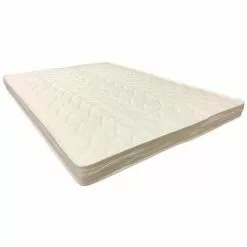 LITERIEJULIEN Matelas Ferme - 3 Cm De Memoire De Forme 65 Kg/m3 Pour Canape Lit + Alese 140x190 X 10 Cm + Oreiller Visco - 5 Zones De Confort - Ame Mousse 34 Kgs/m3 Haure Resilience - Hypoallergenique