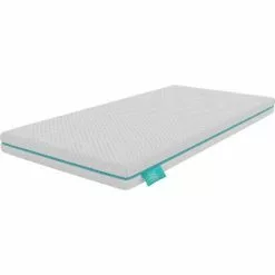 IMPERIAL RELAX BabyKeeper® | Matelas Bébé Pour Berceau Eco | Noyau Anti-noyade ECA | Housse 3D Respirante | Empêche La Plagiocéphalie 57x117 Cm