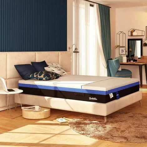 Baldiflex Matelas BROS 70 X 200 Cm Mousse à Mémoire Et Ressorts Ensaches Technologie Hybride Multi Densité Soutien Moyen Elevee Épaisseur 25 Cm 1 Baldiflex Matelas BROS 70 X 200 Cm Mousse à Mémoire Et Ressorts Ensaches Technologie Hybride Multi Densité Soutien Moyen Elevee Épaisseur 25 Cm
