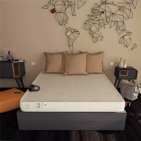 Baldiflex Matelas EASY ALOE Épaisseur 18 Cm Mousse Polyuréthane Comfort Moyen 90 X 200 Cm 2 Baldiflex Matelas EASY ALOE Épaisseur 18 Cm Mousse Polyuréthane Comfort Moyen 90 X 200 Cm – Image 2