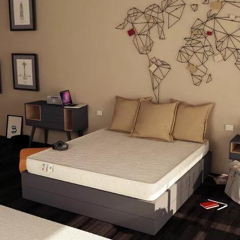 Baldiflex Matelas EASY ALOE Épaisseur 24 Cm Mousse Polyuréthane Comfort Moyen 90 X 190 Cm 4 Baldiflex Matelas EASY ALOE Épaisseur 24 Cm Mousse Polyuréthane Comfort Moyen 90 X 190 Cm – Image 4