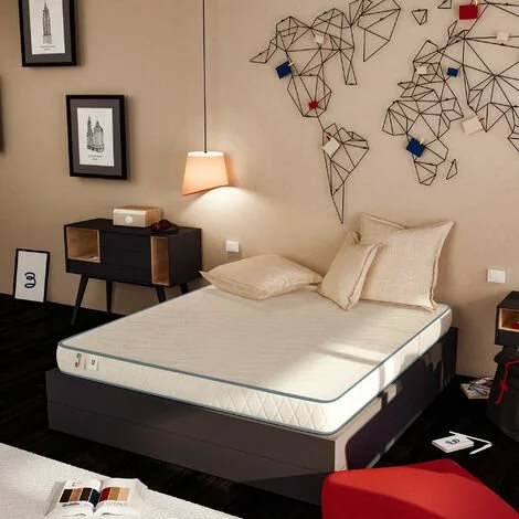 Baldiflex Matelas BASIC 12 Cm Mousse Orthopédique 90 X 190 Cm Comfort Moyen 1 Baldiflex Matelas BASIC 12 Cm Mousse Orthopédique 90 X 190 Cm Comfort Moyen