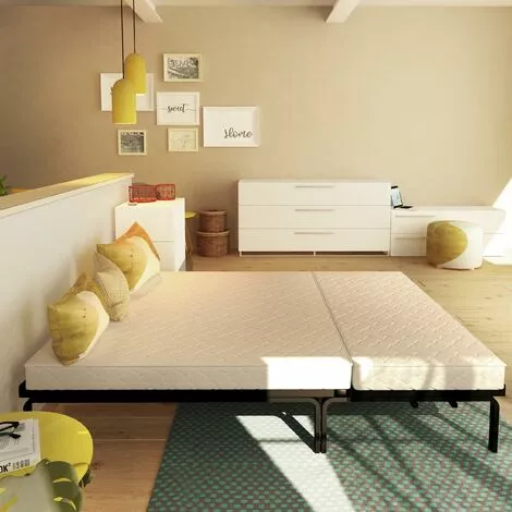 Baldiflex Matelas BZ 90 X 200 Cm Pour Canapé Lit En Mousse Et Mousse à Mémoire De Forme Épaisseur 10 Cm Tissu Strech Très Résistant Soutien Moyen 4 Baldiflex Matelas BZ 90 X 200 Cm Pour Canapé Lit En Mousse Et Mousse à Mémoire De Forme Épaisseur 10 Cm Tissu Strech Très Résistant Soutien Moyen – Image 4