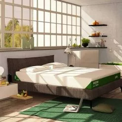 Baldiflex Matelas MOJITO20 70 X 200 Cm Mousse à Mémoire Technologie Superflex HD Multi Densité Parfait Soutien-Haute Resilience Épaisseur 20 Cm